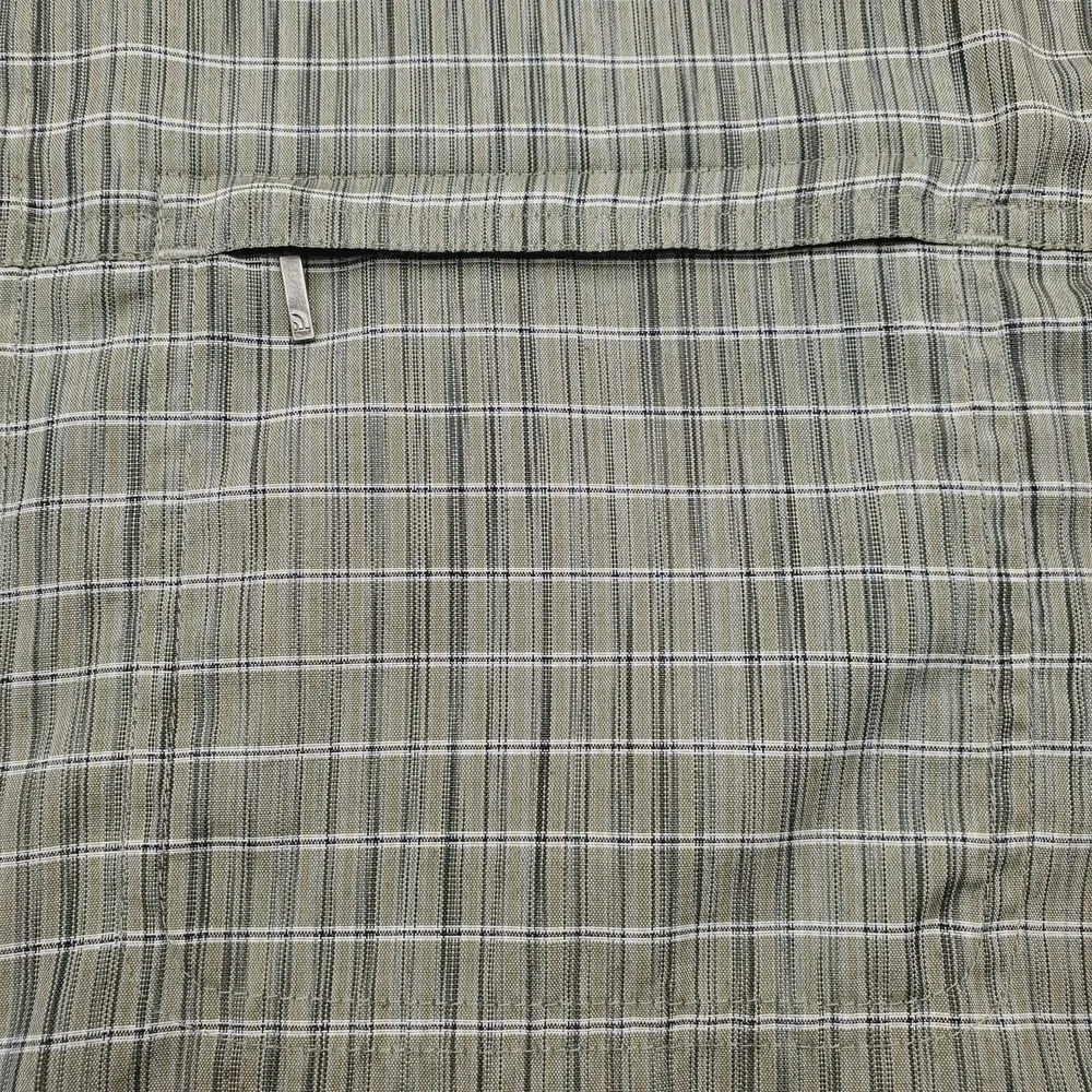 North Face Shirt Mens‎ Large Gray Striped Button Up Outdoor Casual Streetwear